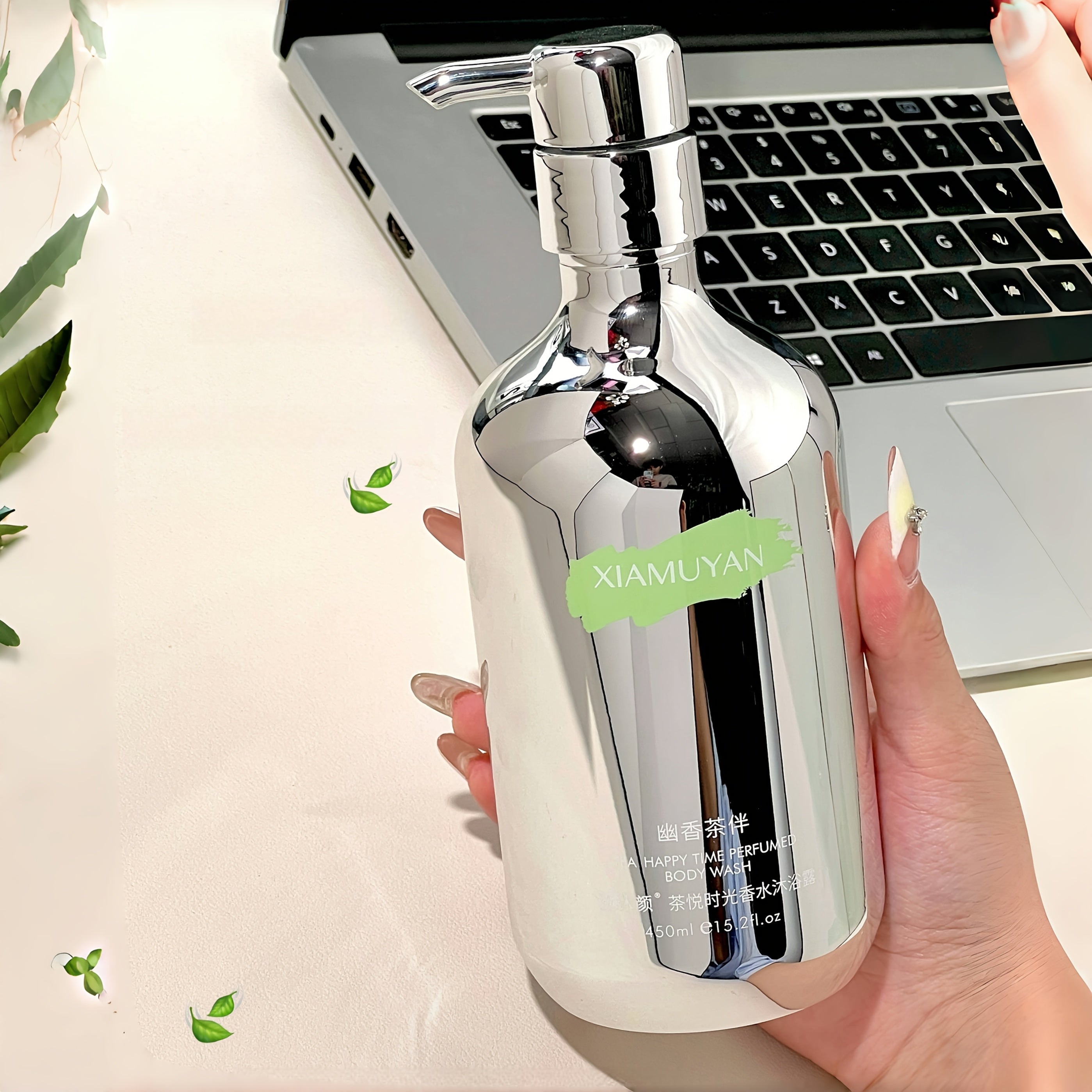 Shower Gel Long-Lasting Fragrance Deep Cleansing Moisturizing Body Bath Fragrance Shower Milk Lotion 450Ml\u002F15.2Fl.Oz